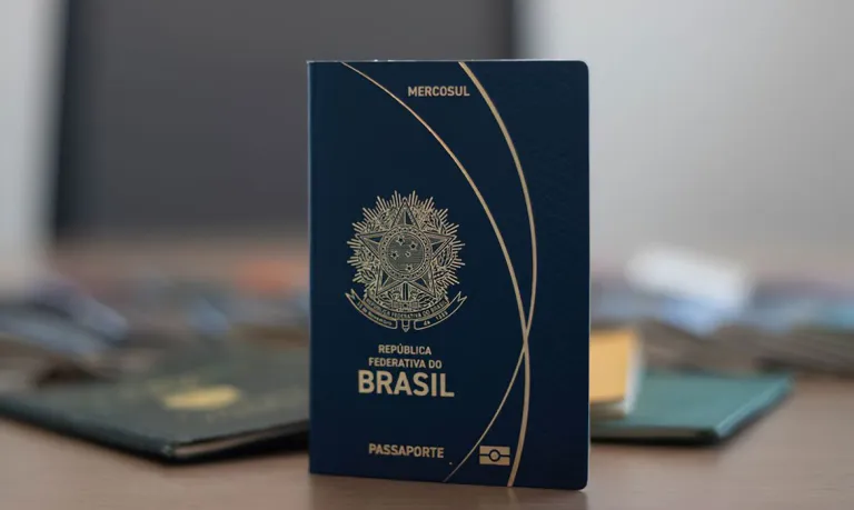 Passaporte Brasileiro. foto: Receita Federal
